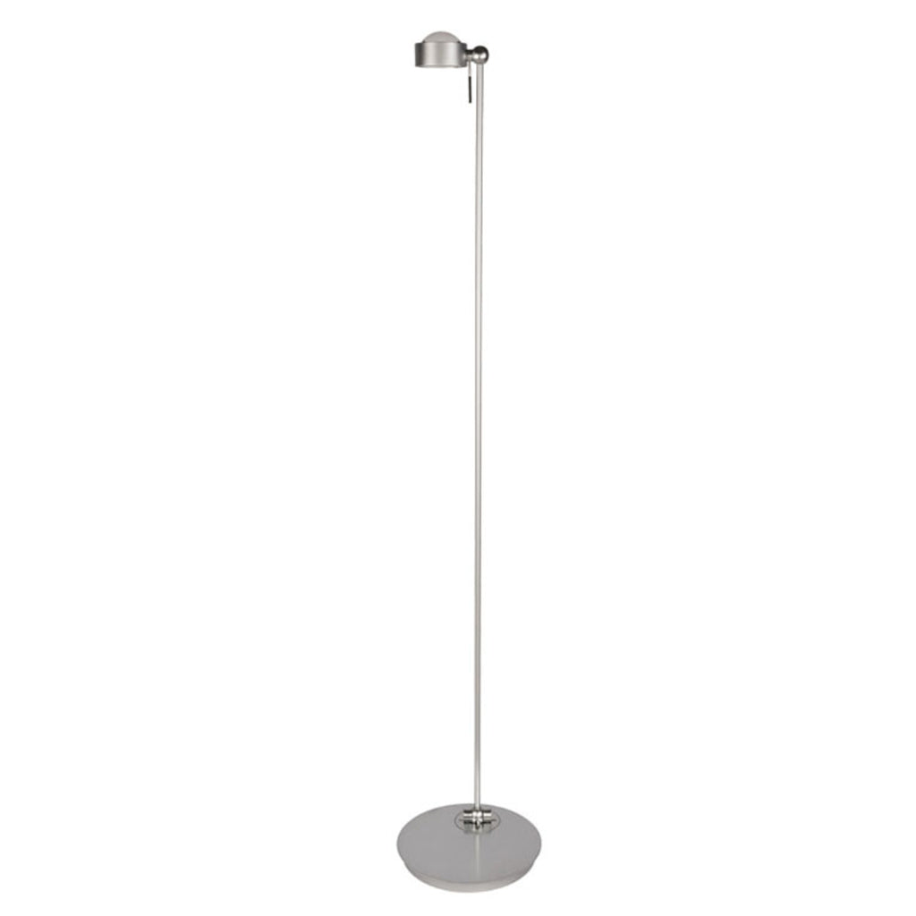 LED gulvlampe Puk Floor Mini Single matt nikkel detalj
