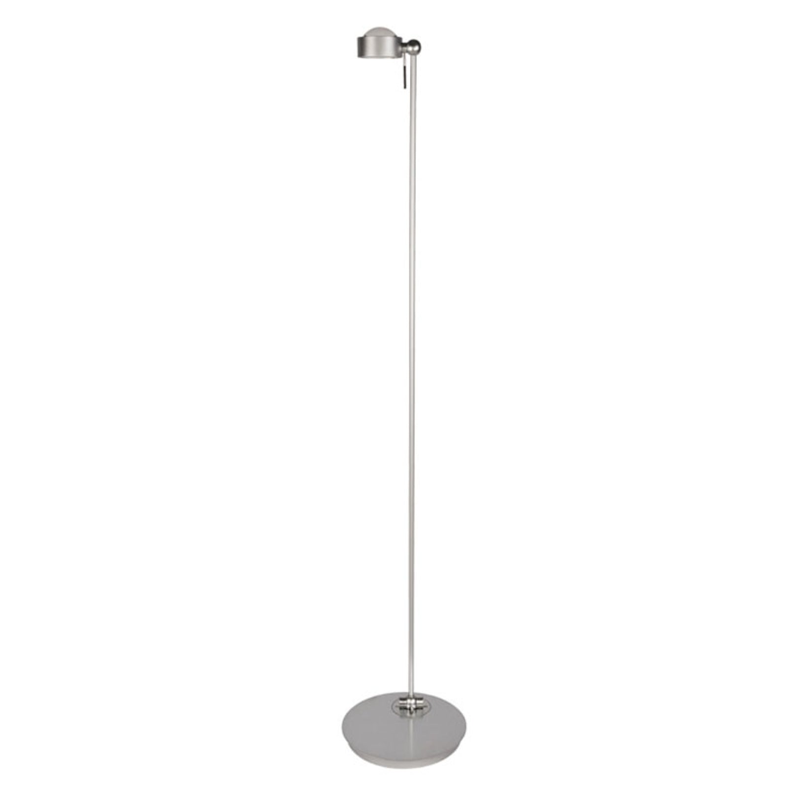 LED gulvlampe Puk Floor Mini Single matt nikkel detalj