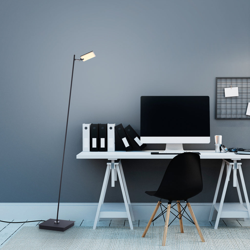 LED gulvlampe Pure Mira CCT dimbar med fjernkontroll bakside
