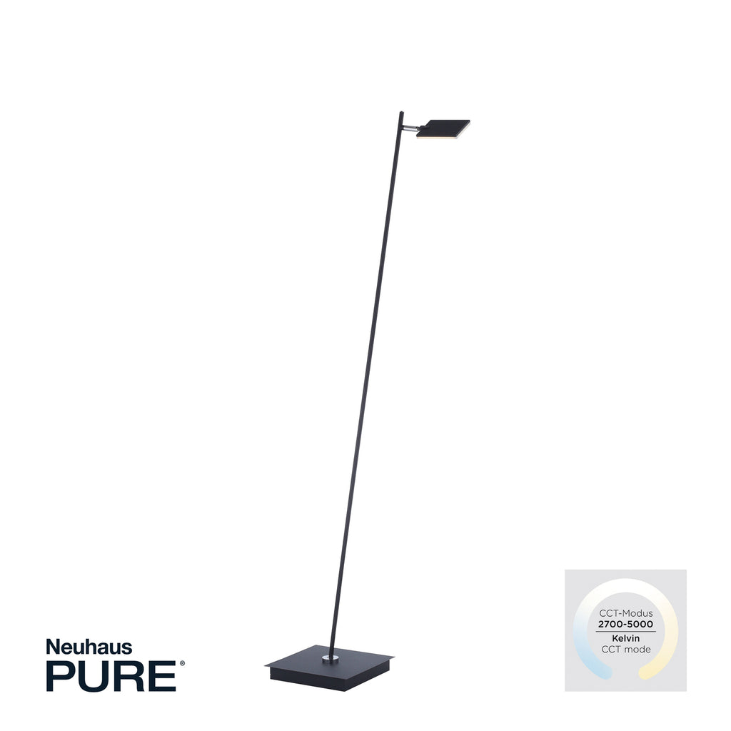 LED gulvlampe Pure Mira CCT dimbar med fjernkontroll nærbilde av fjernkontroll