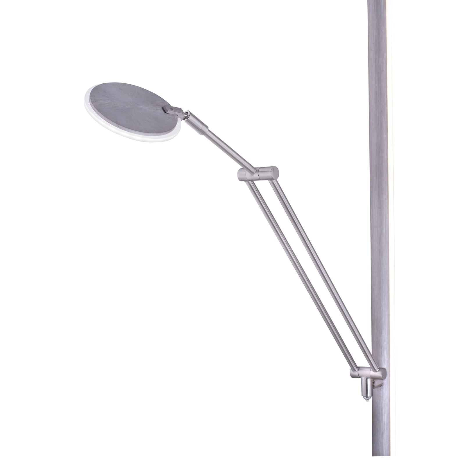 Nærbilde av touchdimmer på LED gulvlampe PURE Mutil