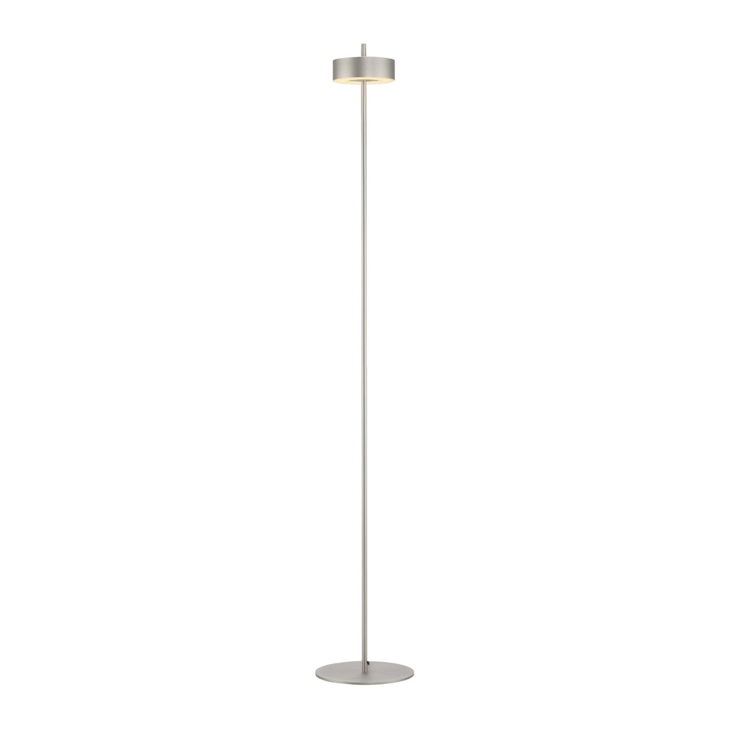 LED gulvlampe Q-Rotate dimbar aluminium CCT 140 cm montert i rom