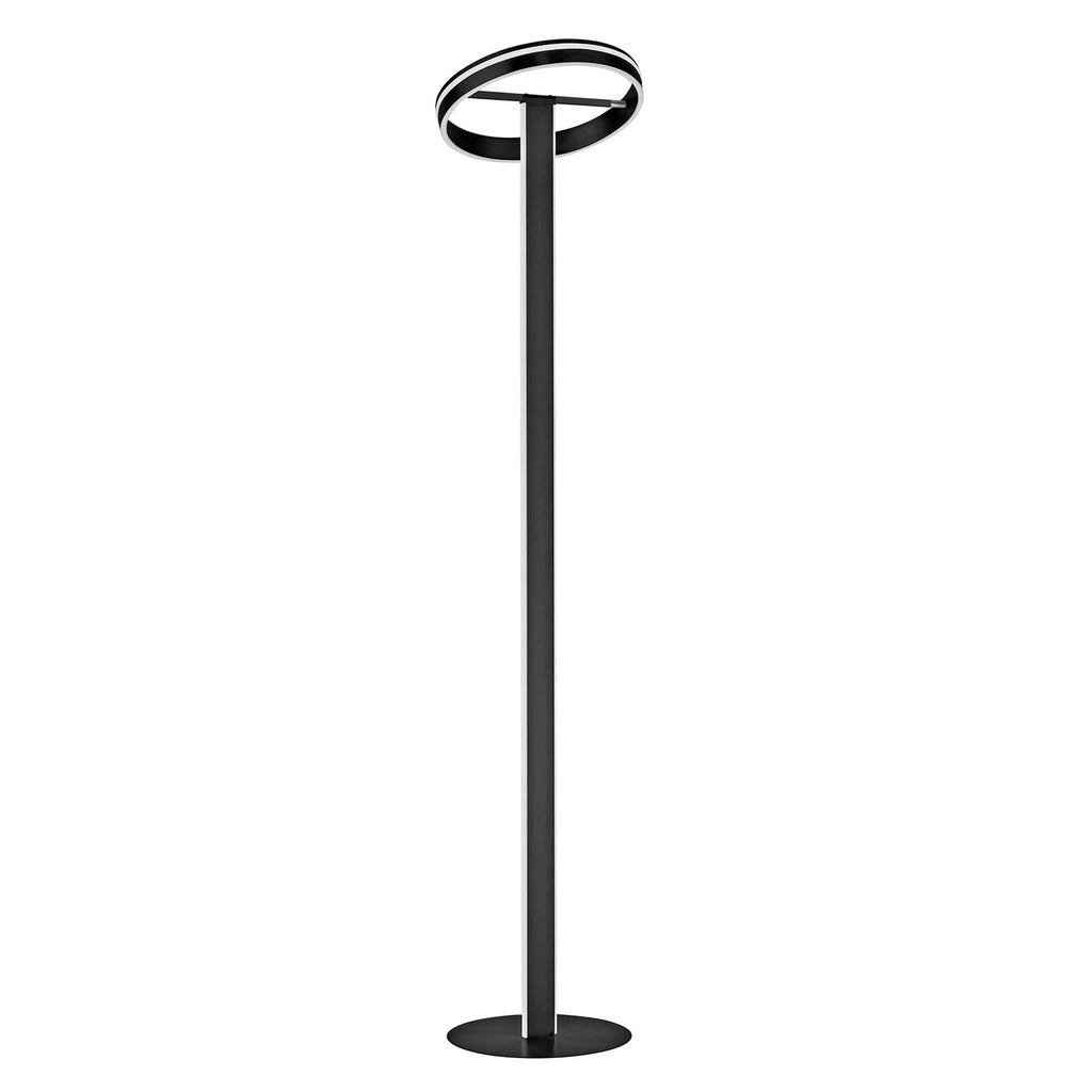 LED gulvlampe Q-VITO CCT dimbar Zigbee antrasitt bakside