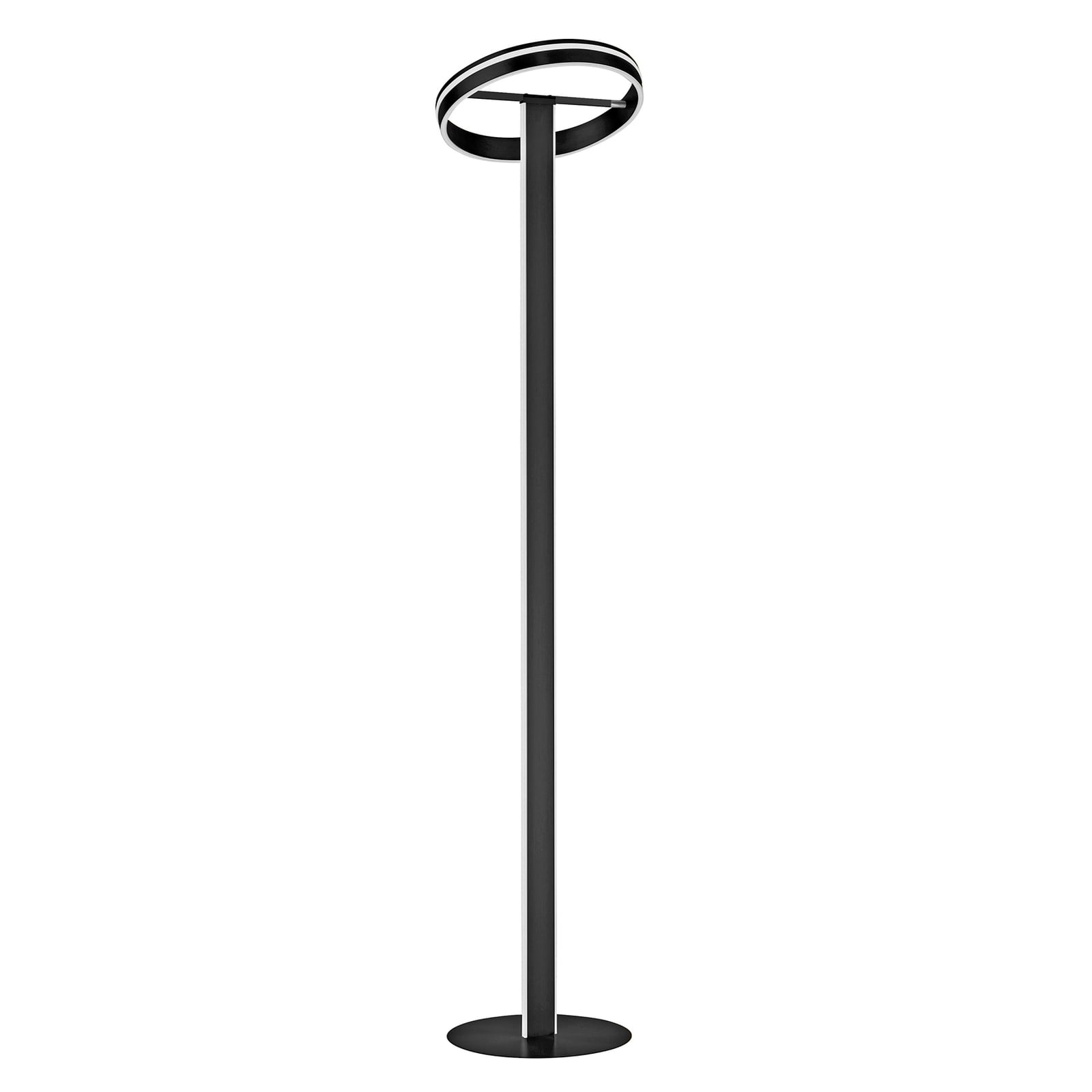 LED gulvlampe Q-VITO CCT dimbar Zigbee antrasitt bakside