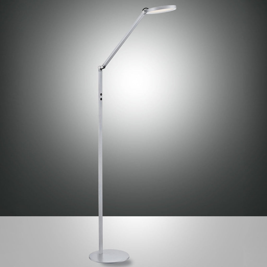 LED gulvlampe Regina dimbar aluminium 160 cm 9W bakside
