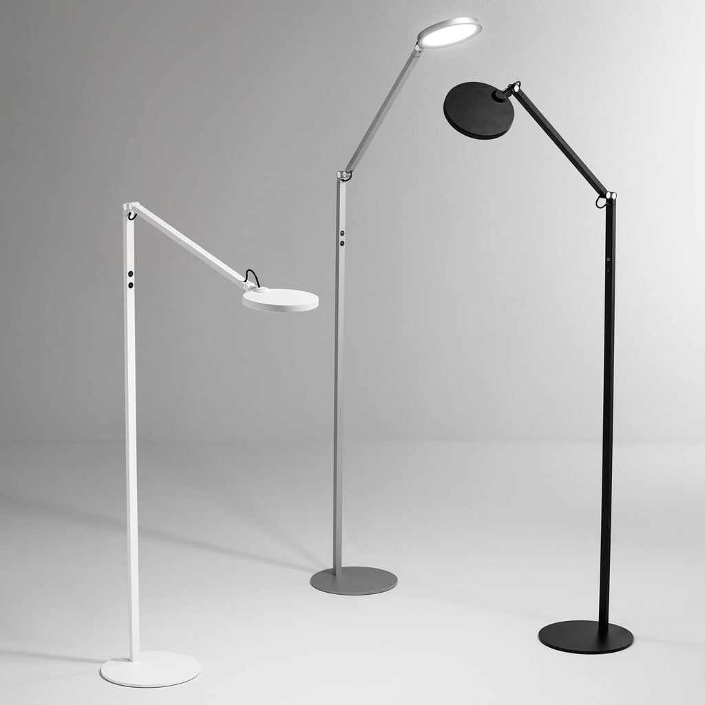 LED gulvlampe Regina dimbar hvit CCT 160 cm 9W detalj