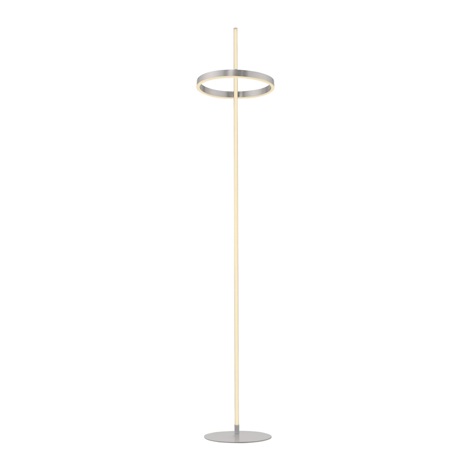 LED-gulvlampe Ritus sølv jern dimbar 3000K 160 cm lysdetalj