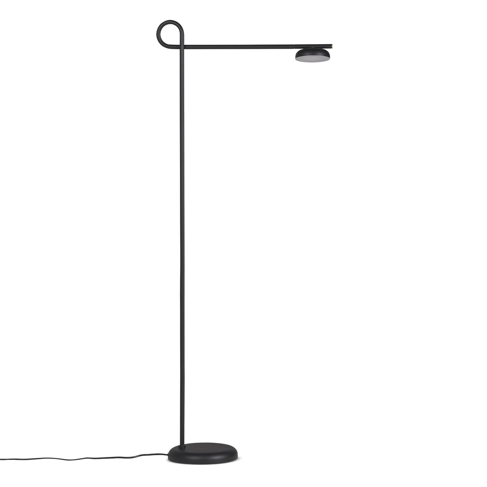 LED gulvlampe Salto dimbar svart 127 cm bakside