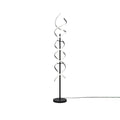 LED gulvlampe Sequence spiral aluminium dimbar CCT 150 cm forfra