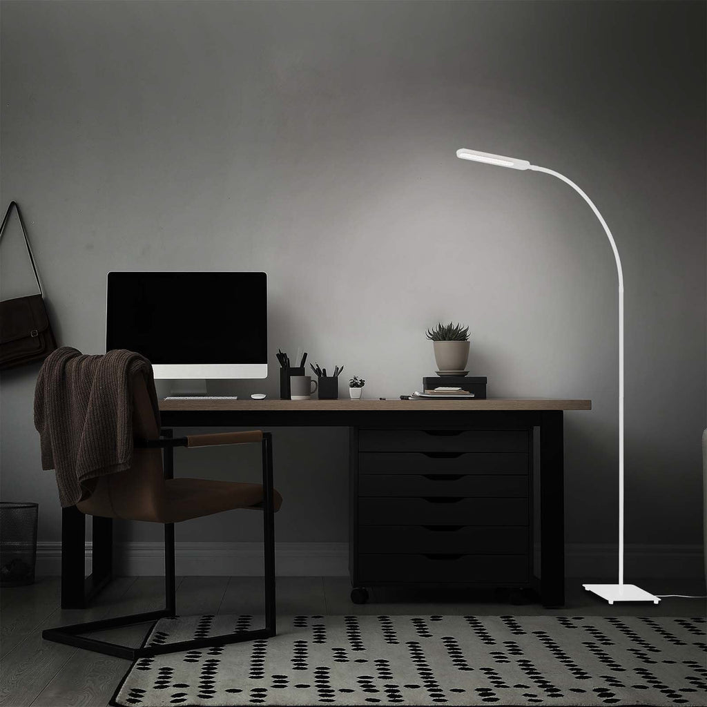 LED gulvlampe Servo dimbar CCT hvit 183 cm 8W bakside