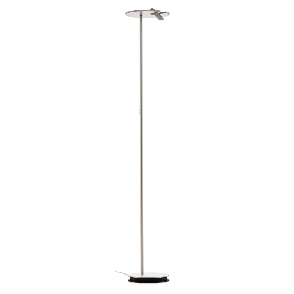 LED gulvlampe Share med leselampe dimbar aluminium detalj av leselampe