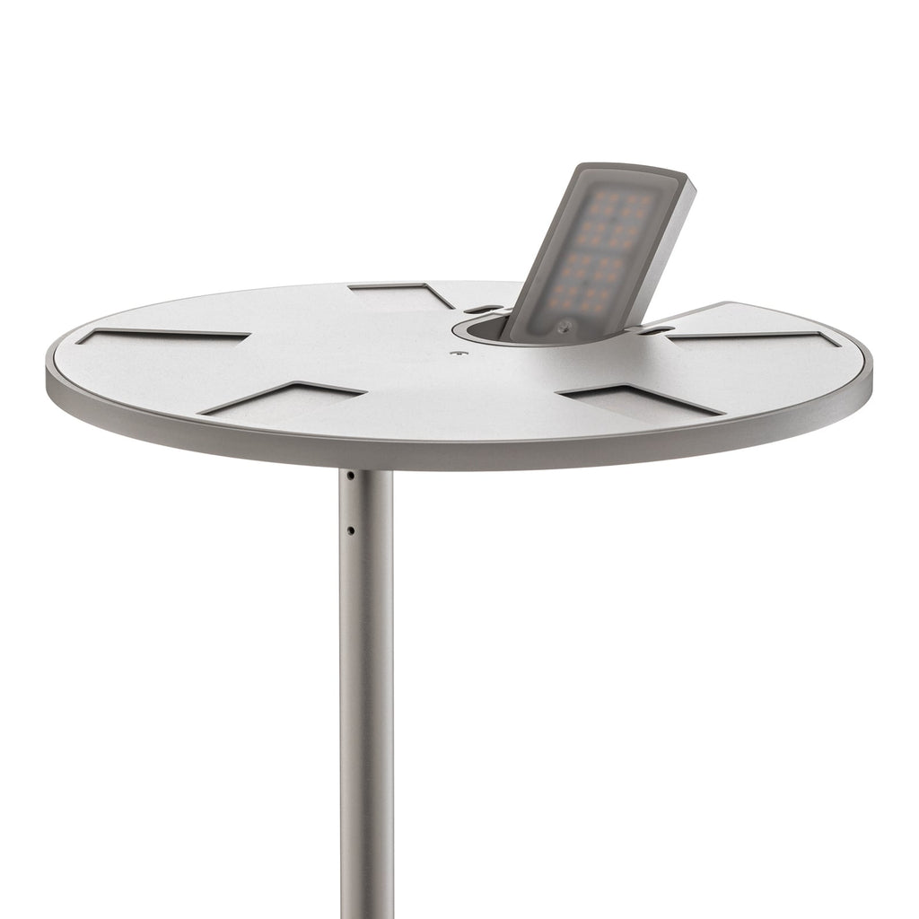LED gulvlampe Share med leselampe dimbar aluminium sideprofil