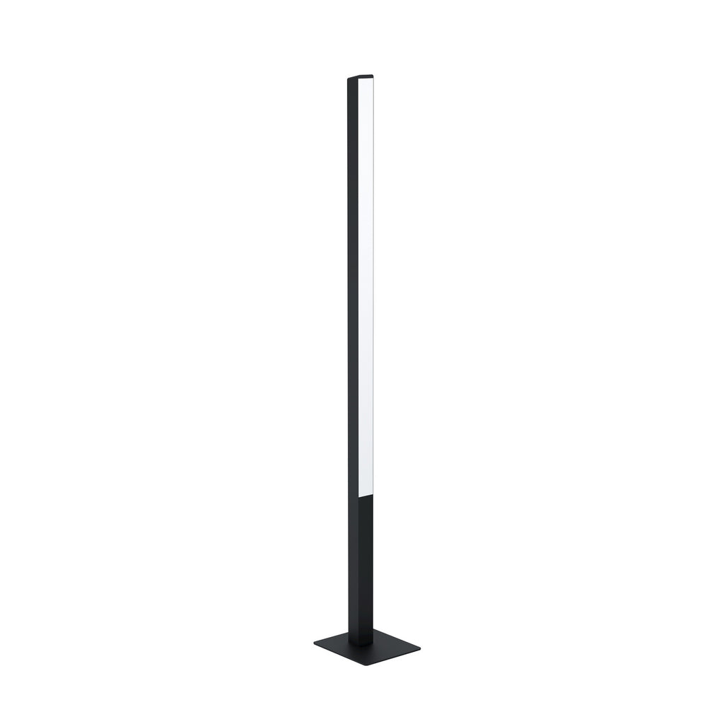 Nærbilde av LED gulvlampe Simolaris-Z dimbar RGB Zigbee svart 35W