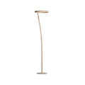 LED gulvlampe Sirko dimbar CCT sandfarget 177 cm forfra