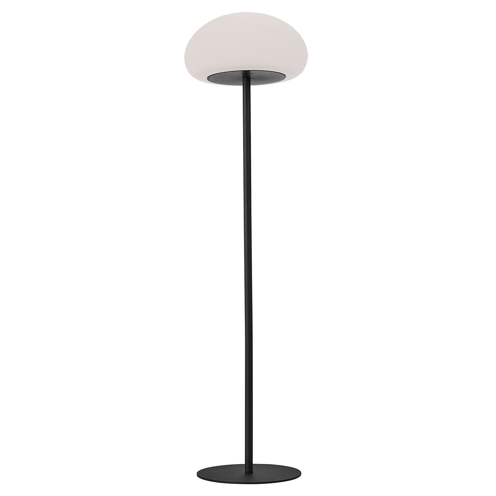 LED gulvlampe Sponge oppladbar dimbar Ø34 cm IP65 detalj av skjerm