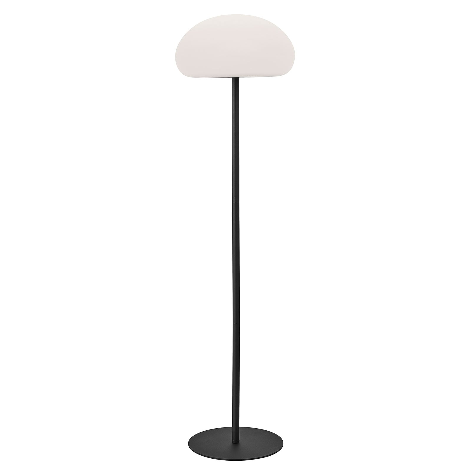 LED gulvlampe Sponge oppladbar dimbar Ø34 cm IP65 montert i hage