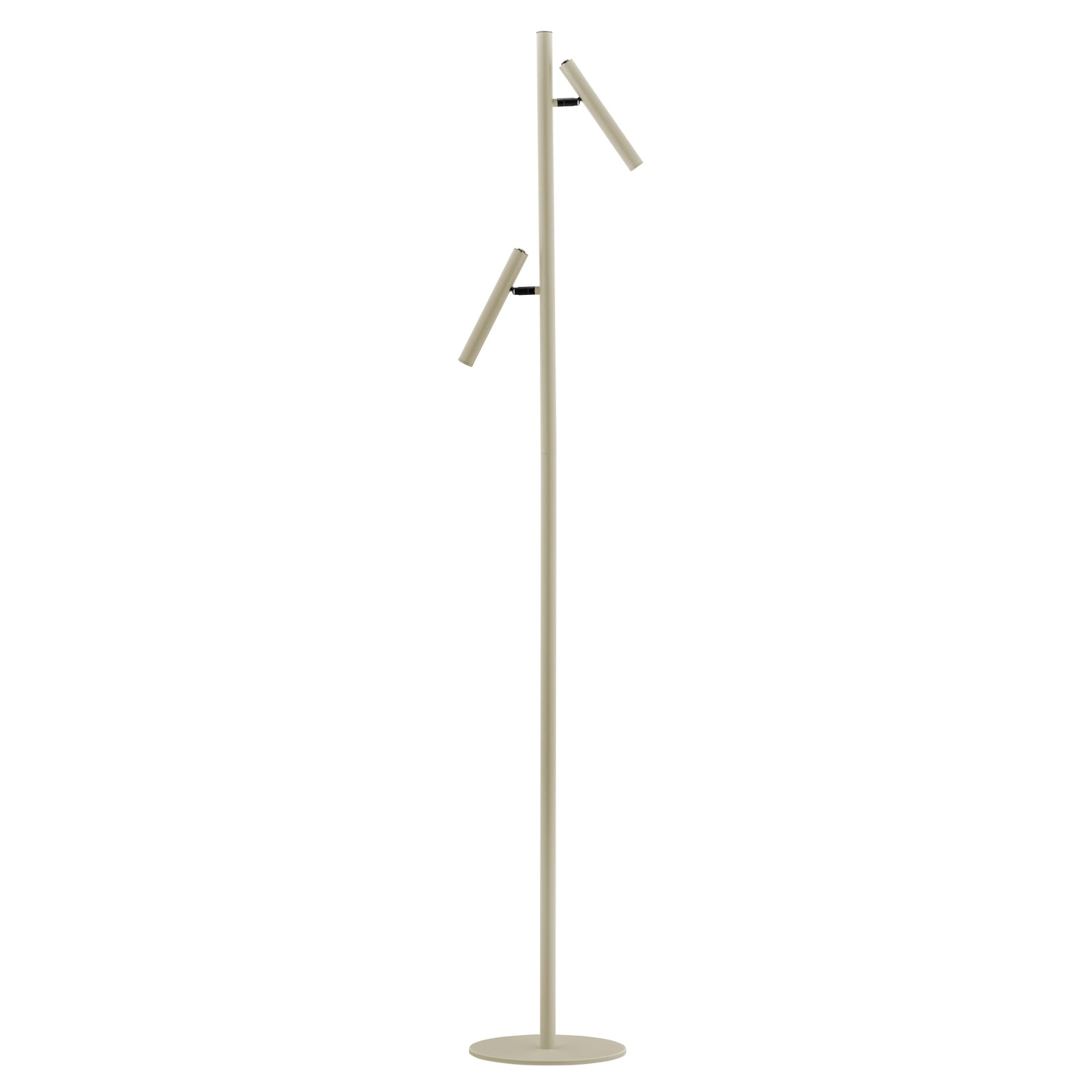 LED gulvlampe Streak 2-lys dimbar sand 18W forfra