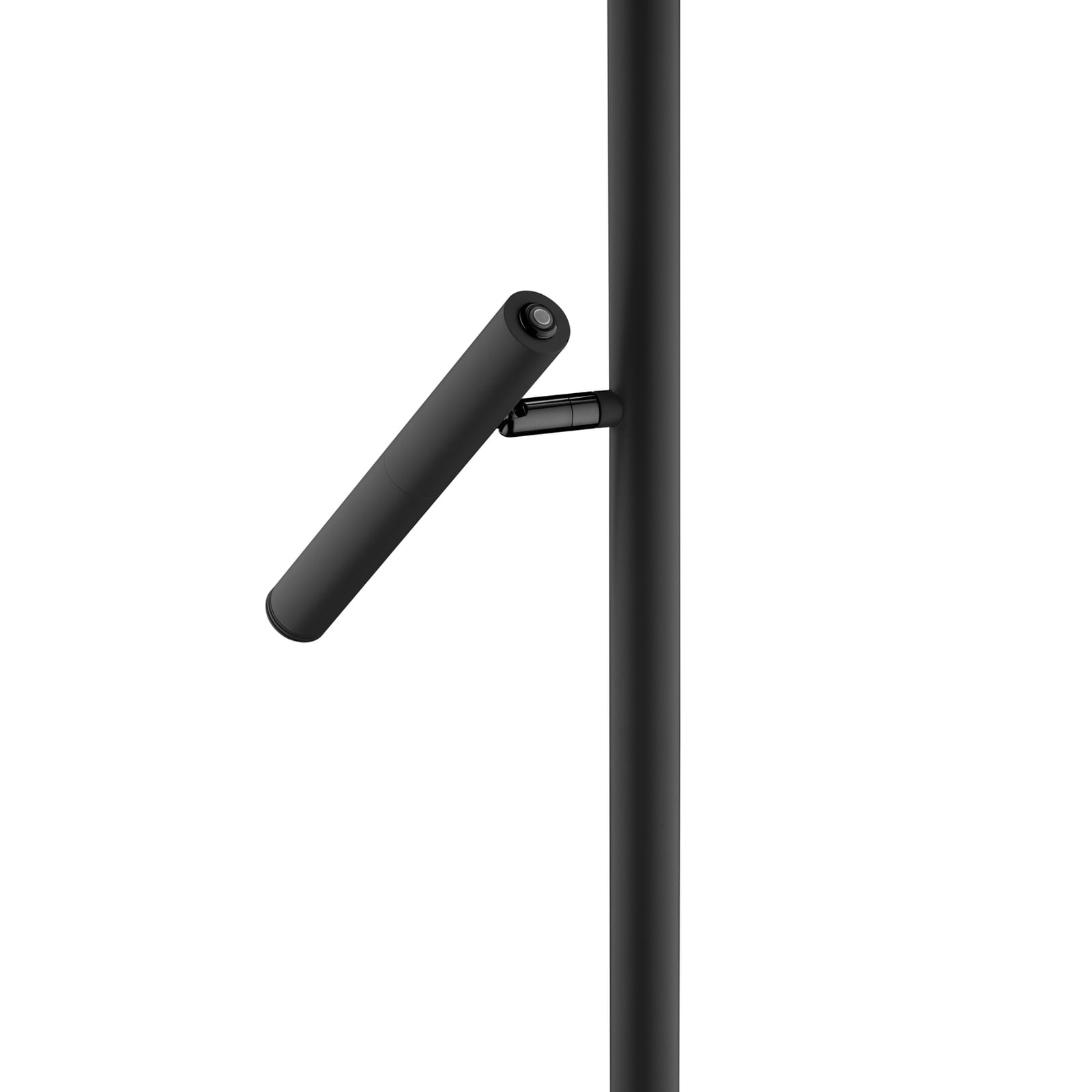 LED gulvlampe Streak 2-lys dimbar svart 163 cm detalj av spot