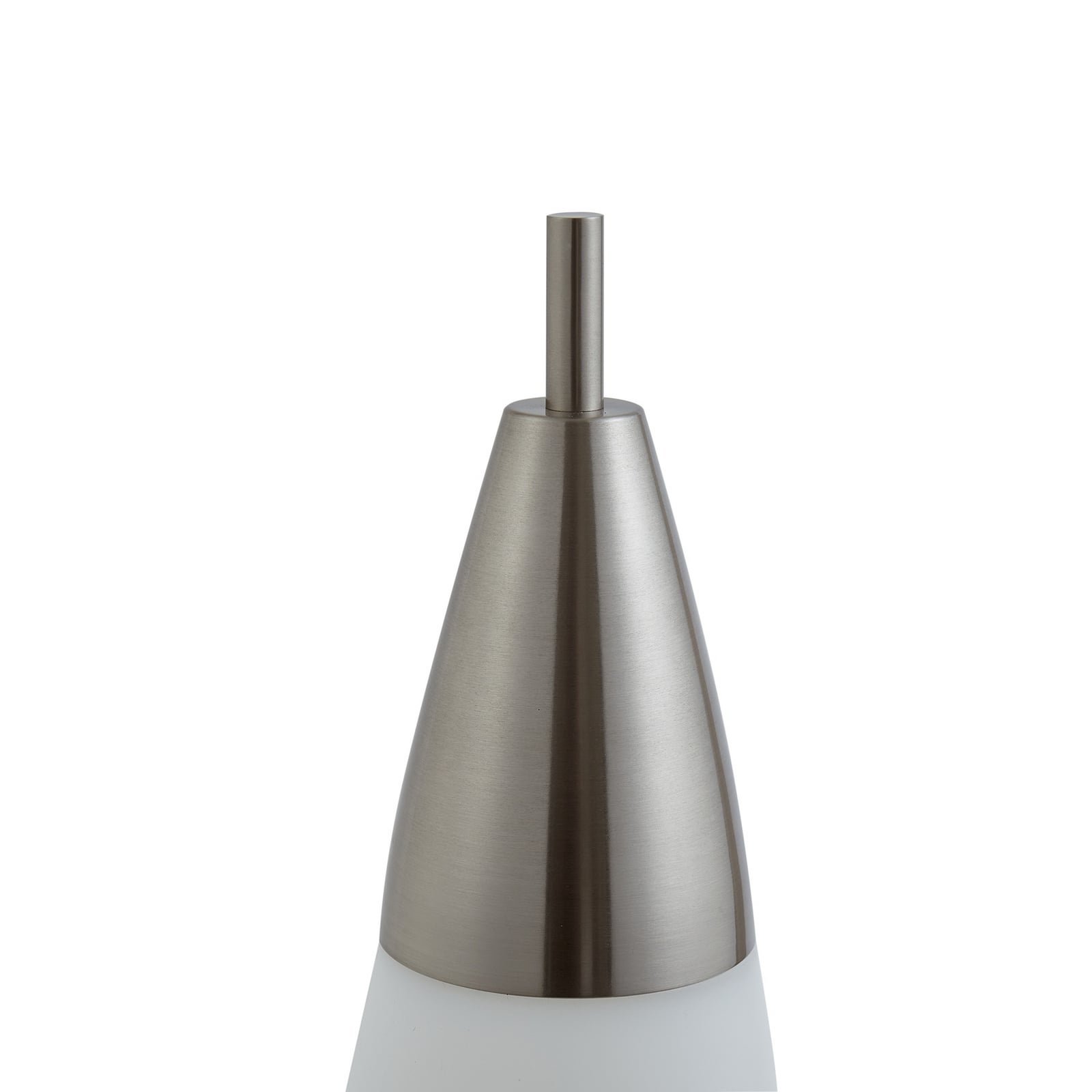 LED gulvlampe Tarell dimbar hvit/nikkel 146 cm 27W sett fra siden