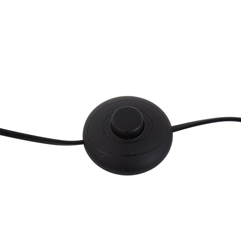 Detalj av LED lys på gulvlampe Tarell dimbar hvit/nikkel 146 cm 27W