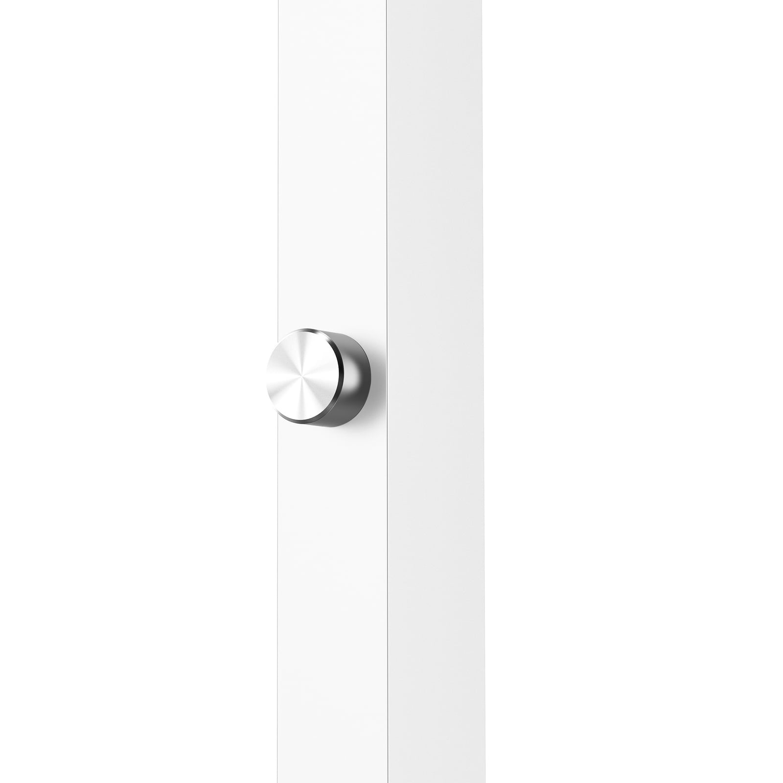 Ledningsdetalj på LED gulvlampe Timon dimbar hvit aluminium