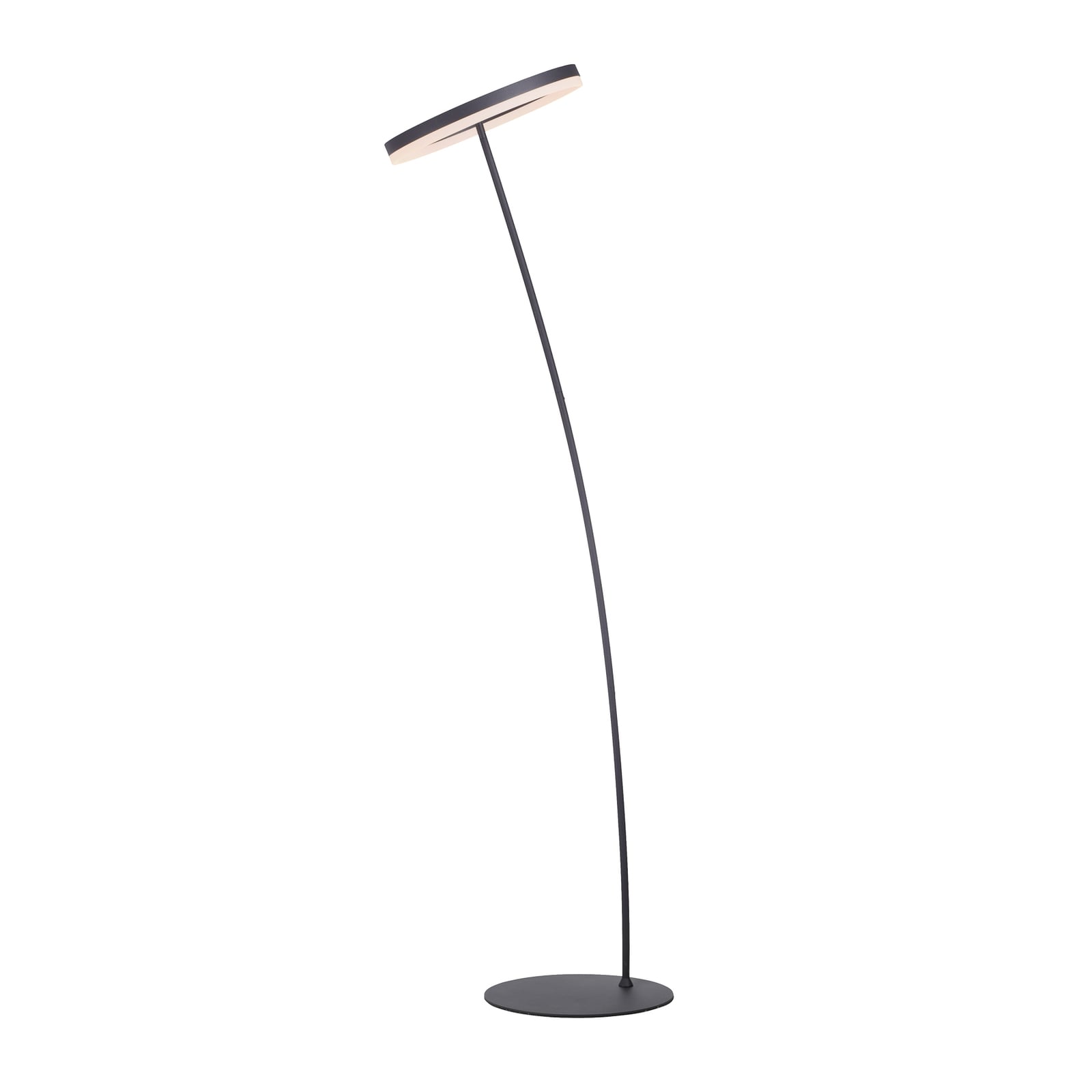 LED gulvlampe Titus dimbar antrasitt 215 cm lysdetalj
