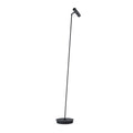 LED gulvlampe Tom Pro dimbar CCT svart 137 cm forfra