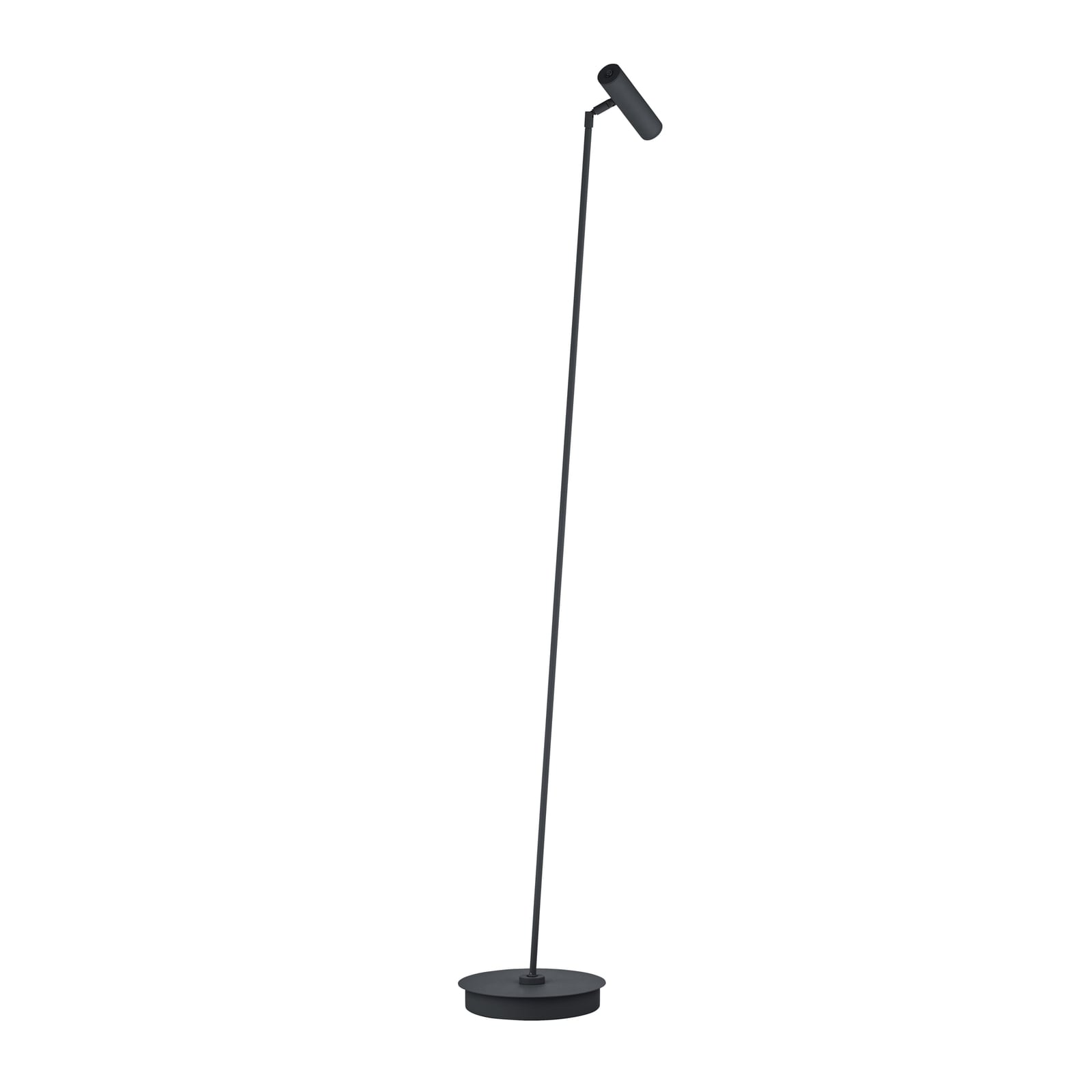 LED gulvlampe Tom Pro dimbar CCT svart 137 cm forfra