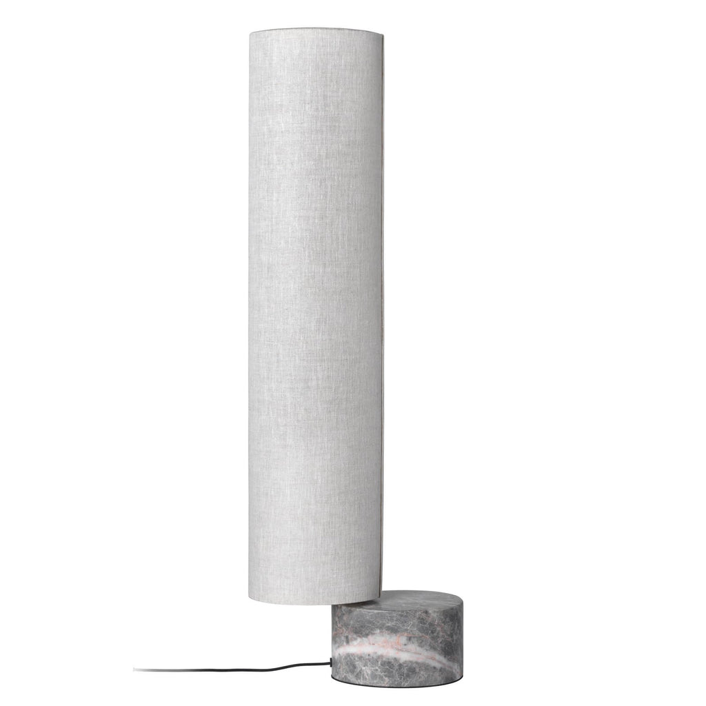 LED gulvlampe Unbound lin dimbar 80 cm 13W varmhvit detalj av lin-skjerm