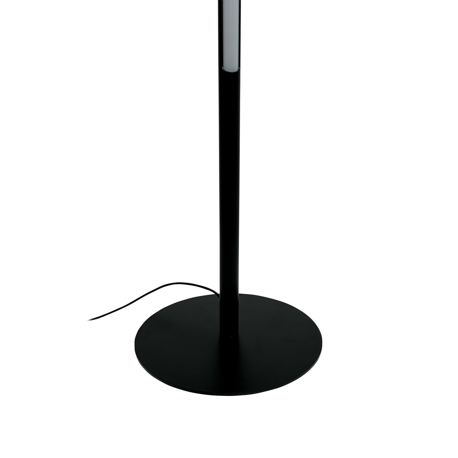 LED gulvlampe Vagner dimbar svart lysfelt i bruk