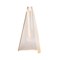 LED gulvlampe Velos roségull organisk form 17W Schuller Valencia forfra