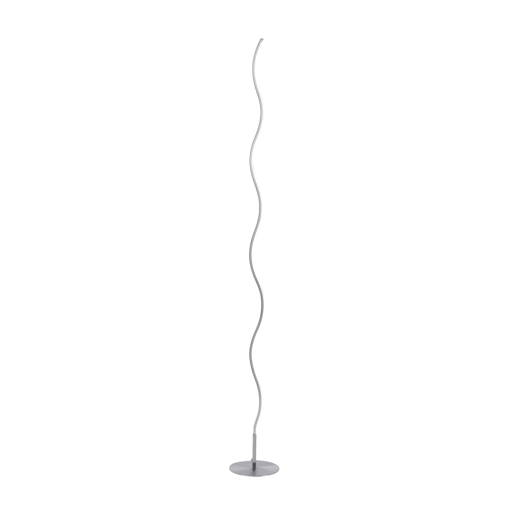 LED gulvlampe Wave stål 120 cm 10W varmhvit nærbilde av bryter