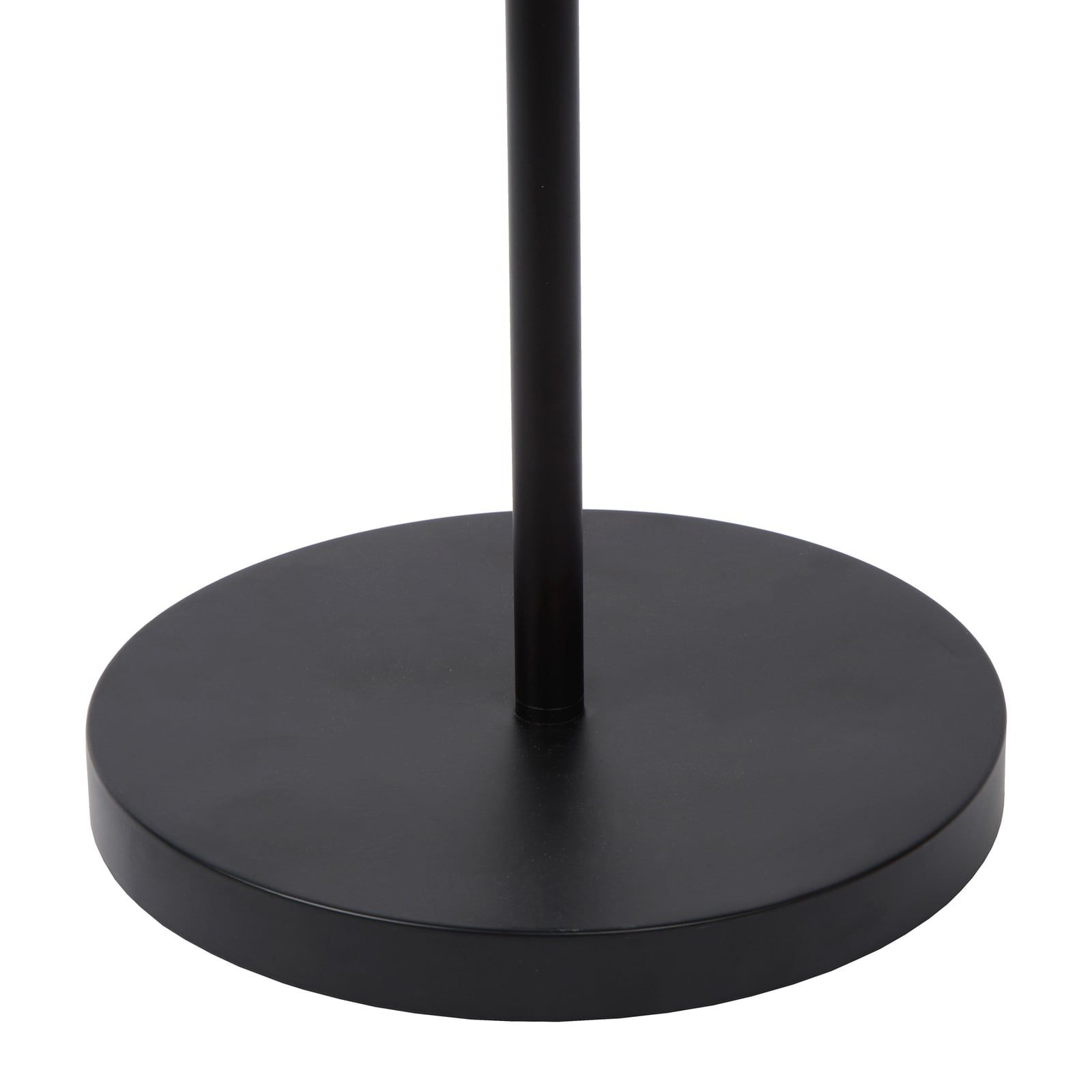 LED gulvlampe Zenith med leselampe dimbar svart fra siden
