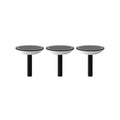 LED hagelampe med jordspyd 3-pk CCT RGB dimbar IP44 Calex forfra
