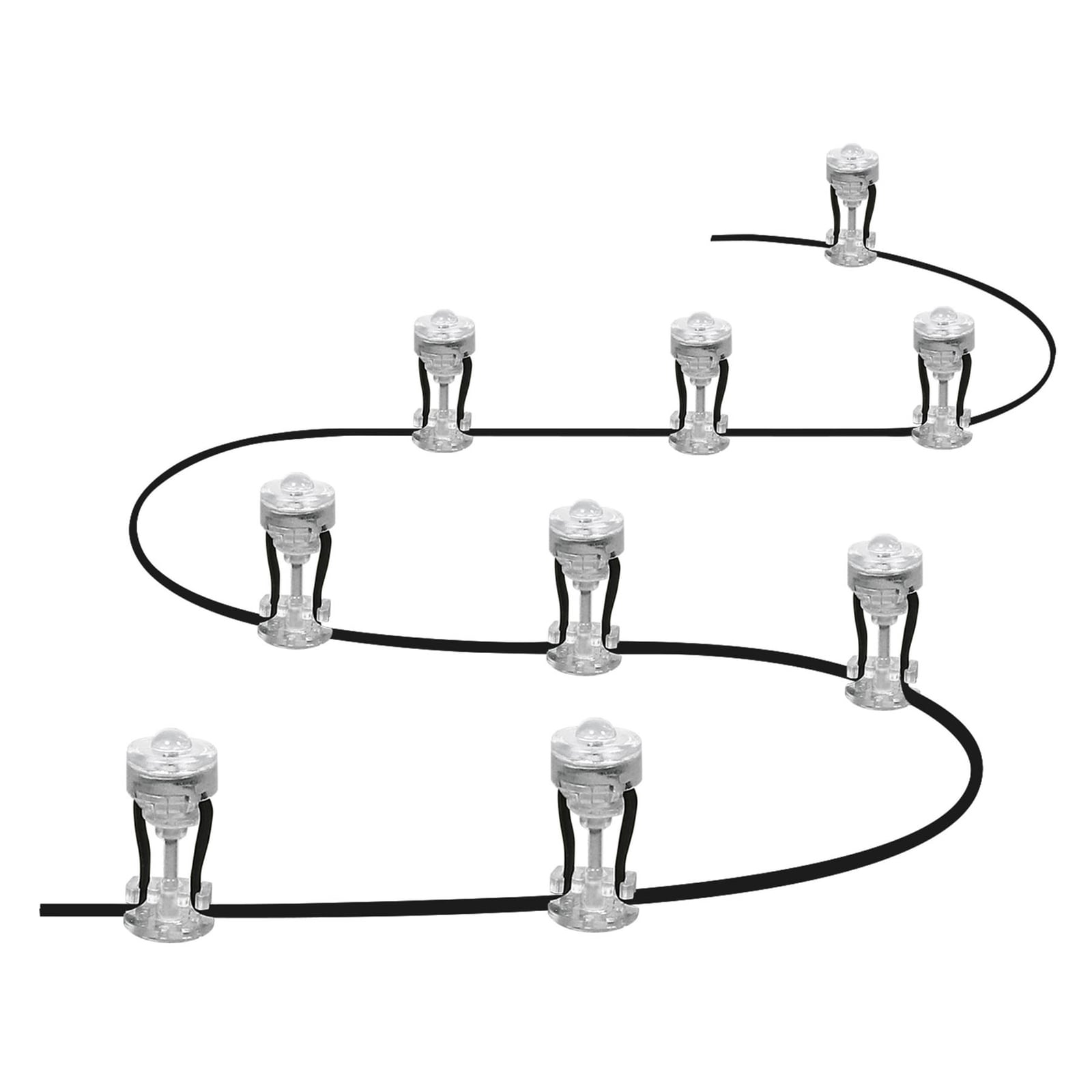 LED hagespot 9er-sett RGB dimbar WiFi IP65 LEDVANCE SMART+ bakside
