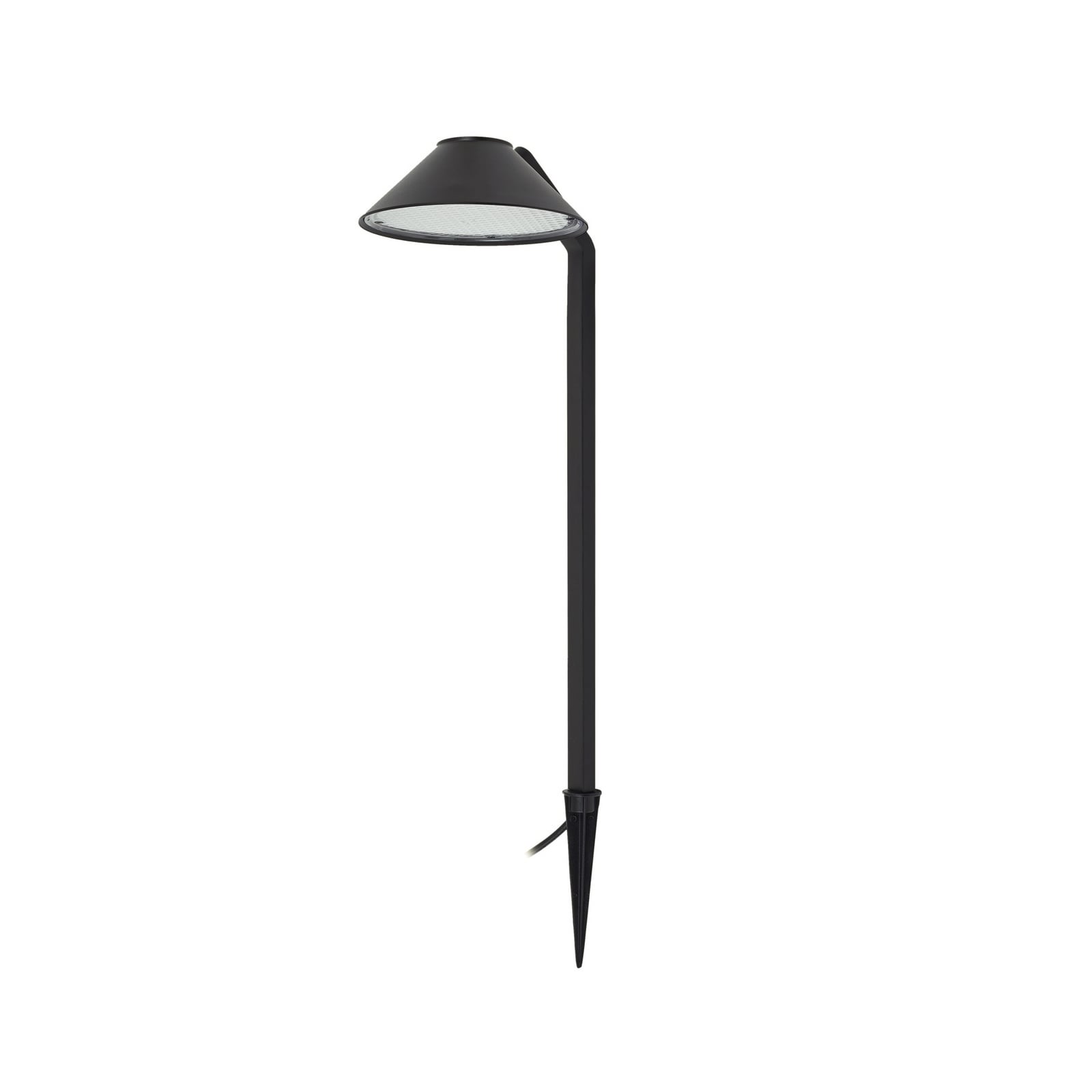 LED hagespot Capelo med jordspyd montert i hage