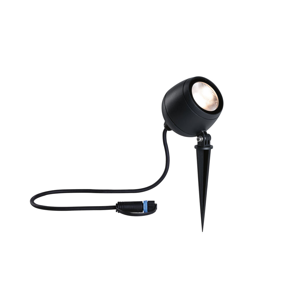 LED hagespot Kikolo dimbar antrasitt 7,2W IP65 detalj