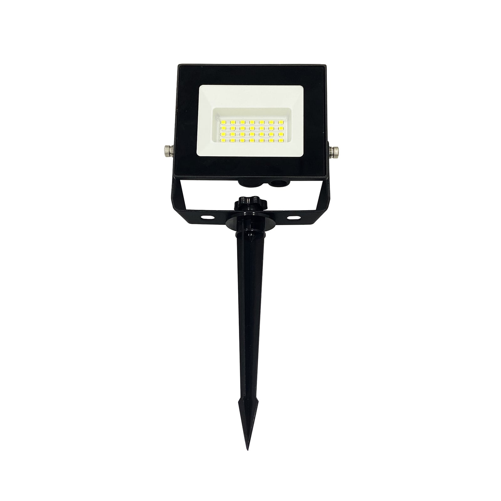 LED hagespot med jordspyd 20W 1620lm varmhvit IP44 Heitronic for utebelysning