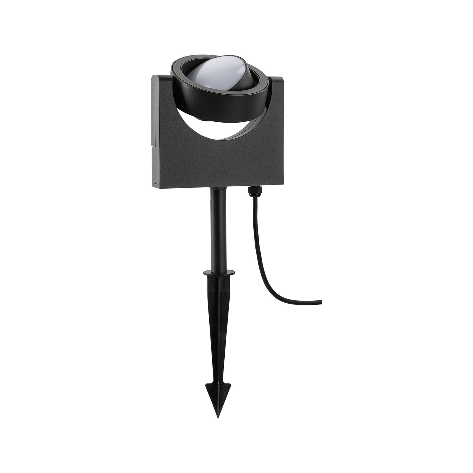 LED hagespot med jordspyd Swivea antrasitt 8W IP44 - Paulmann