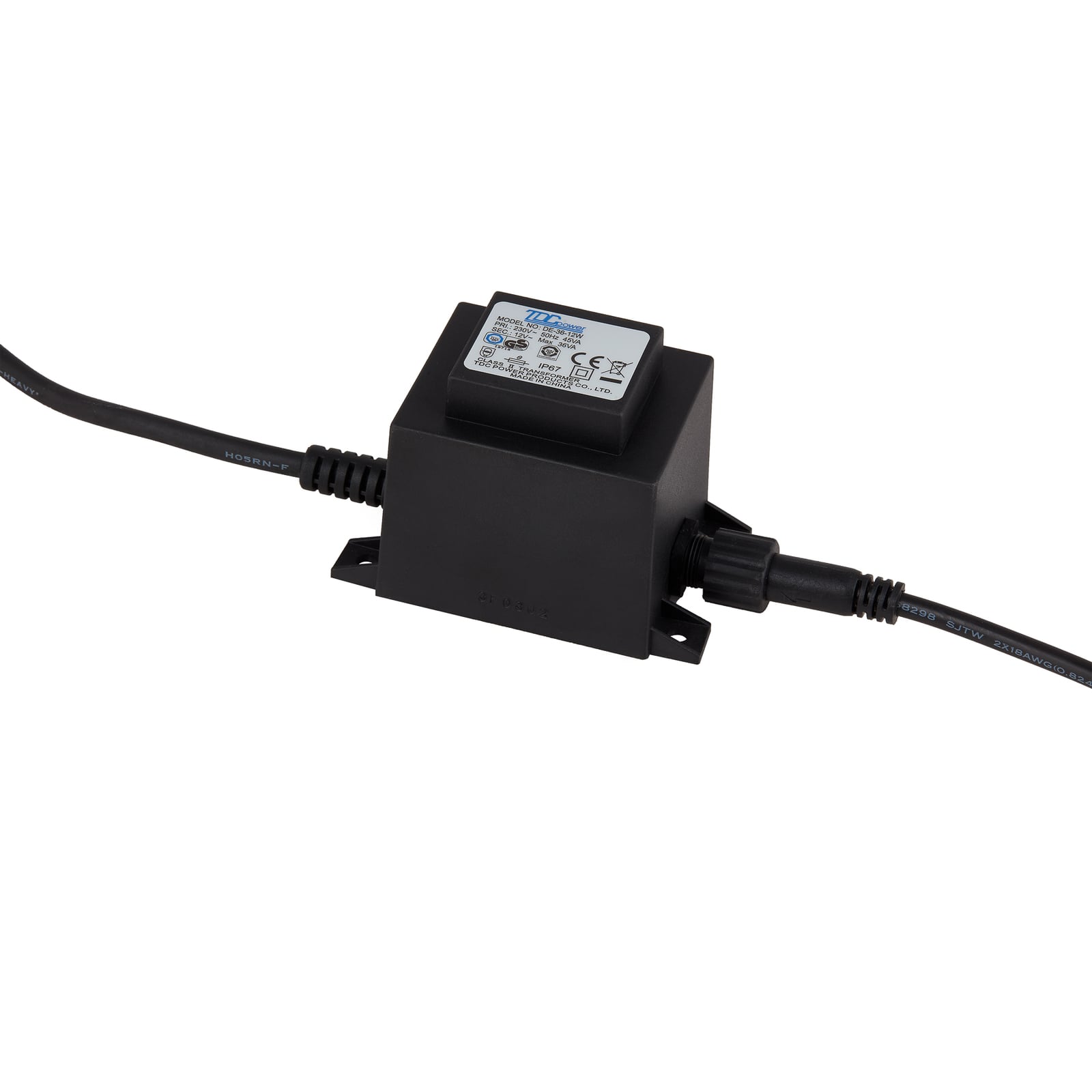 LED hagespot med spyd 4-sett svart IP68 2,8W varmhvit - Lindby kabel og driver