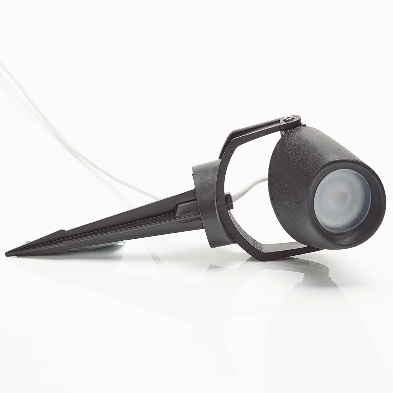 Detalj av LED hagespot Minitommy-EL CCT svart IP66