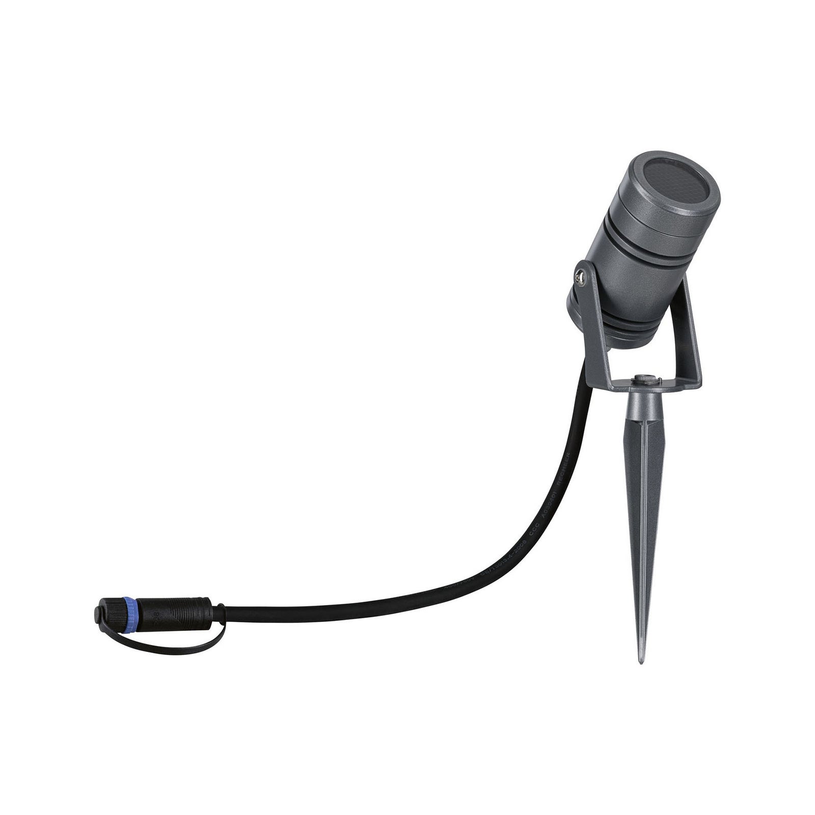 Montert LED hagespot Radon med spyd aluminium 11W IP65 dimbar i hage