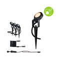 LED hagespot Sting 3-pk basissett 2200K IP67 Paulmann forfra