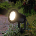 LED hagespyd Endura Hybrid Naut Spike 2W IP44 svart forfra