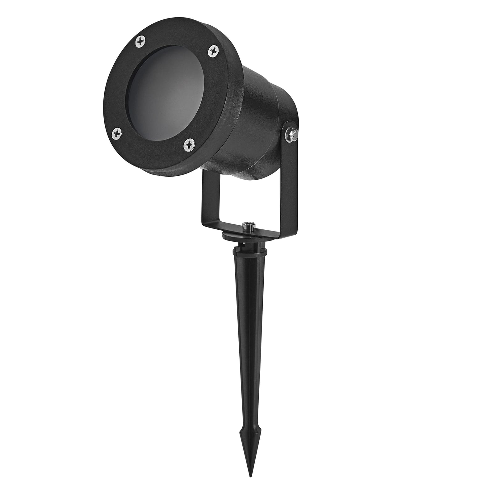 Nærbilde av LED hagespyd Endura Hybrid Naut Spike 2W IP44 svart