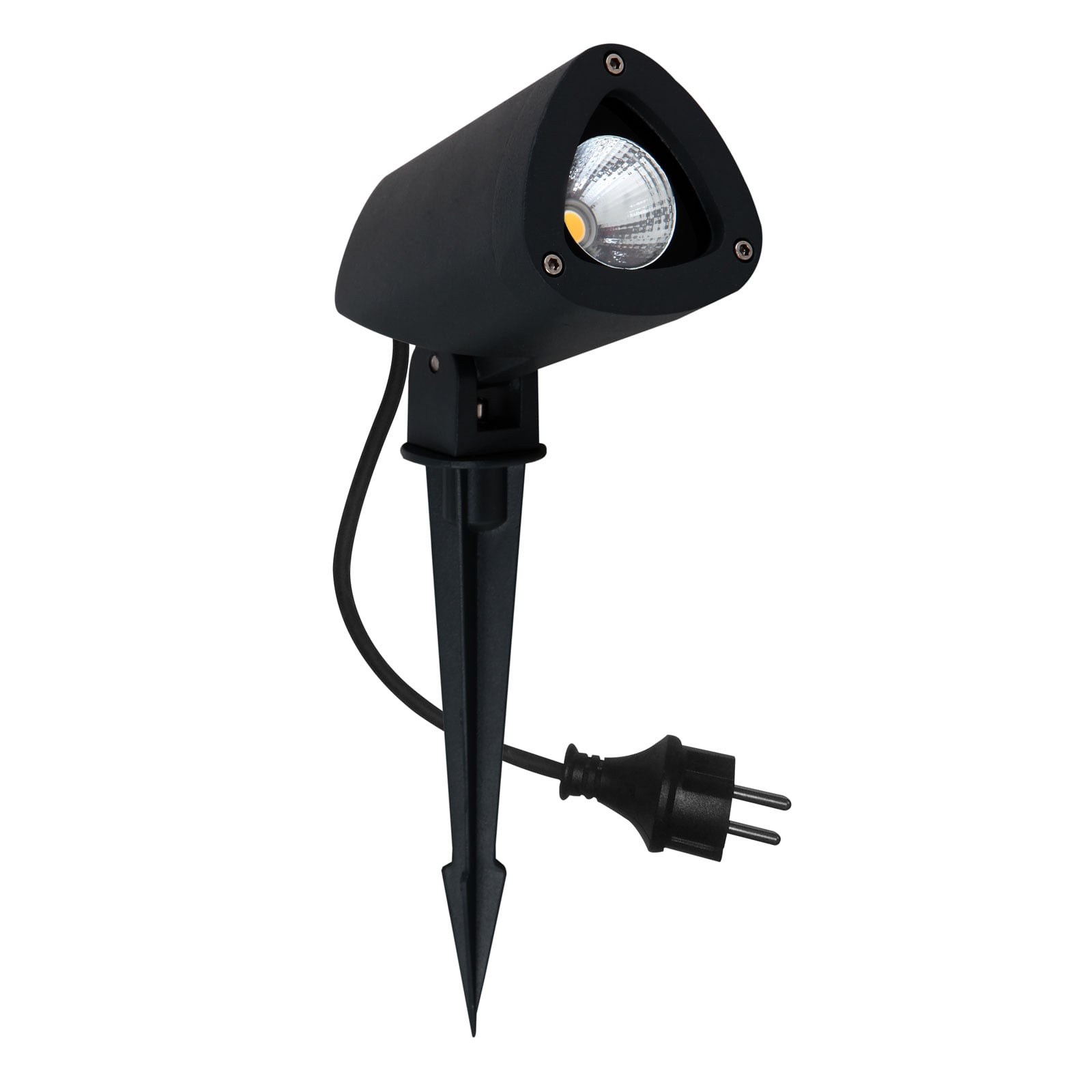 LED hagespyd Gartia S antrasitt 3,8W IP65 svingbar front