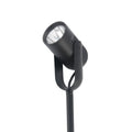 LED hagespyd-spot Slot svart 50 cm 14W IP65 forfra
