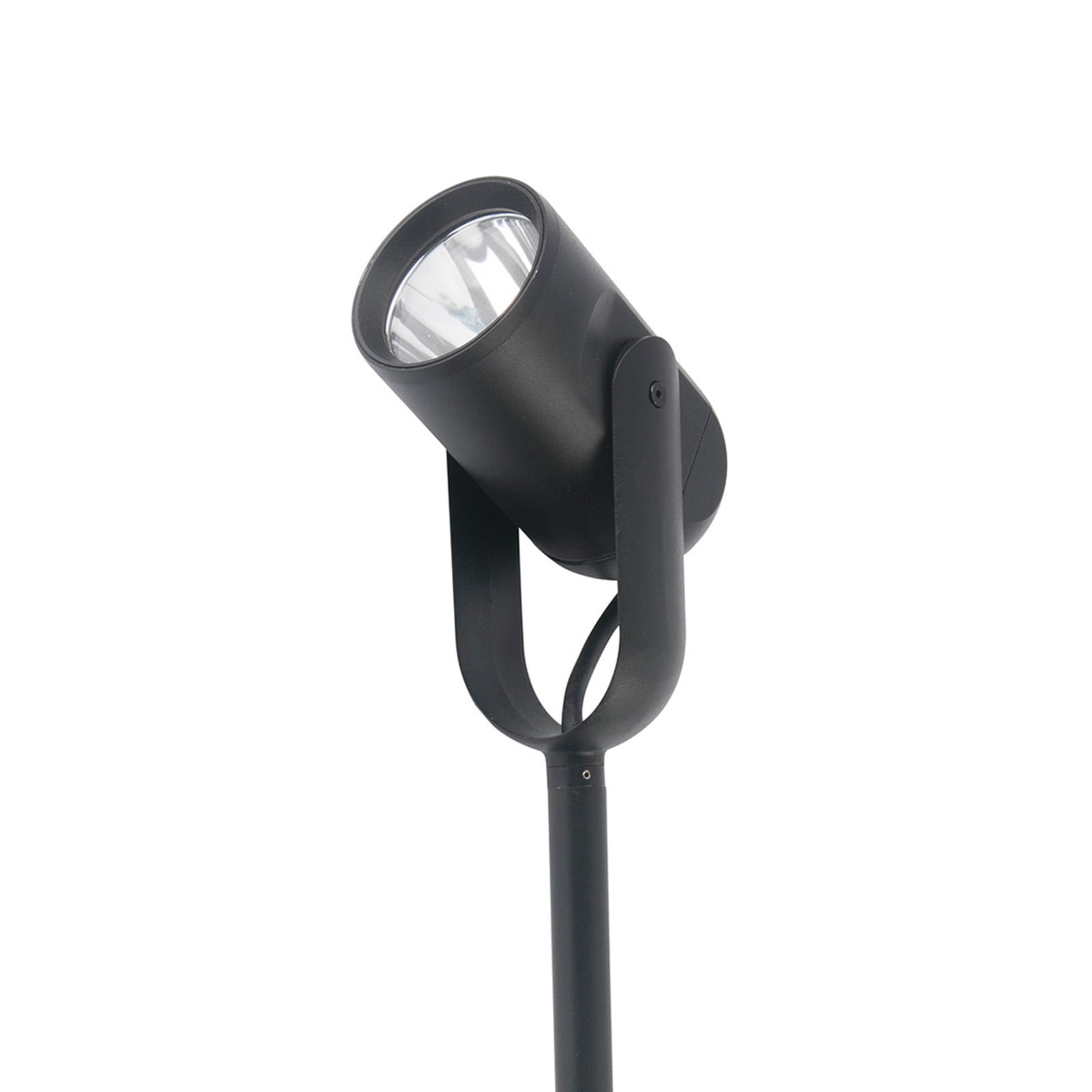 LED hagespyd-spot Slot svart 50 cm 14W IP65 forfra