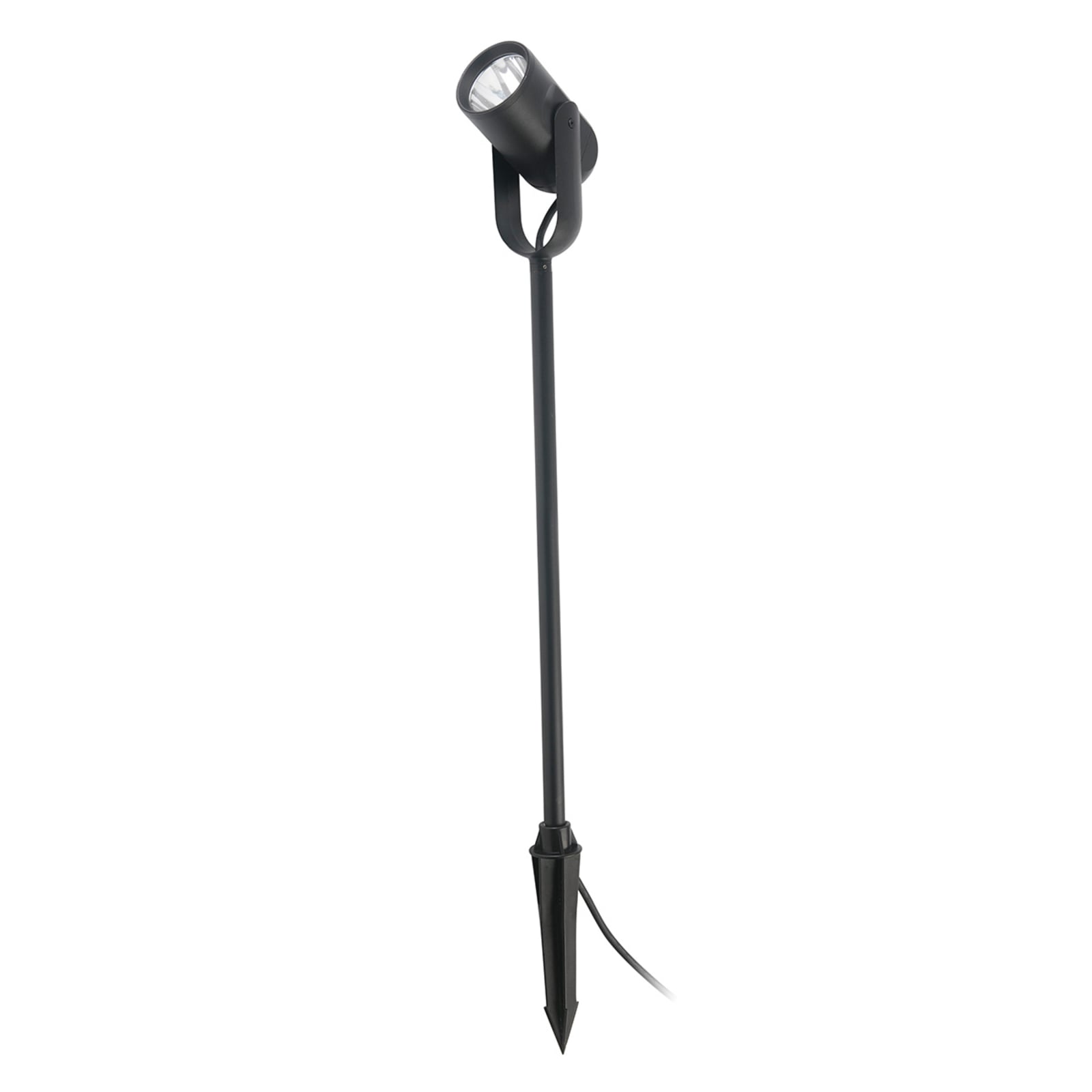 LED hagespyd-spot Slot svart 50 cm 14W IP65 bakside
