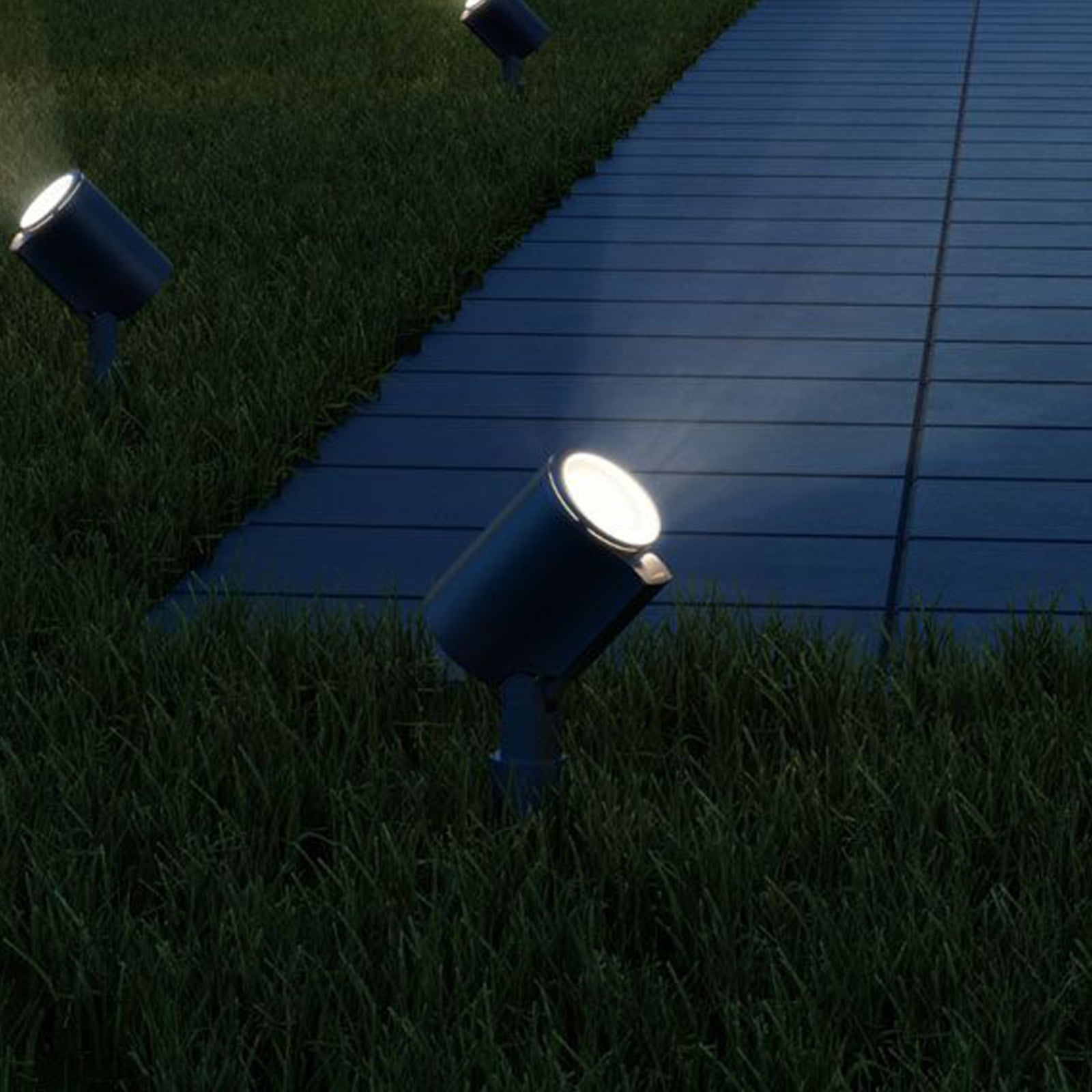 LED hagespyd-spot Spot Garden antrasitt forfra